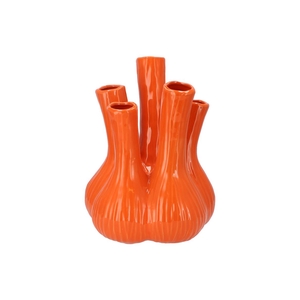 Aglio Shiny Orange Vase 26x35cm