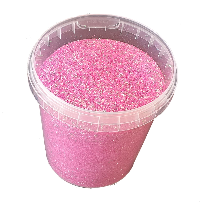Glitters 400gr in bucket Pink Blush