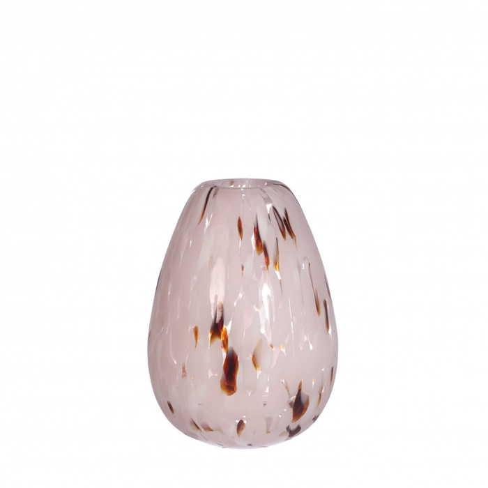 Glass Vase Lily spots d3/12*15cm