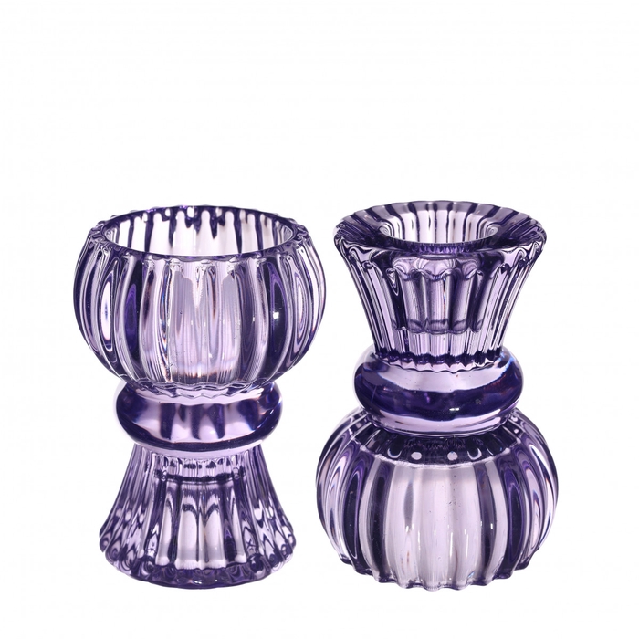 <h4>Homedeco Candle holder Duo d6*8cm</h4>
