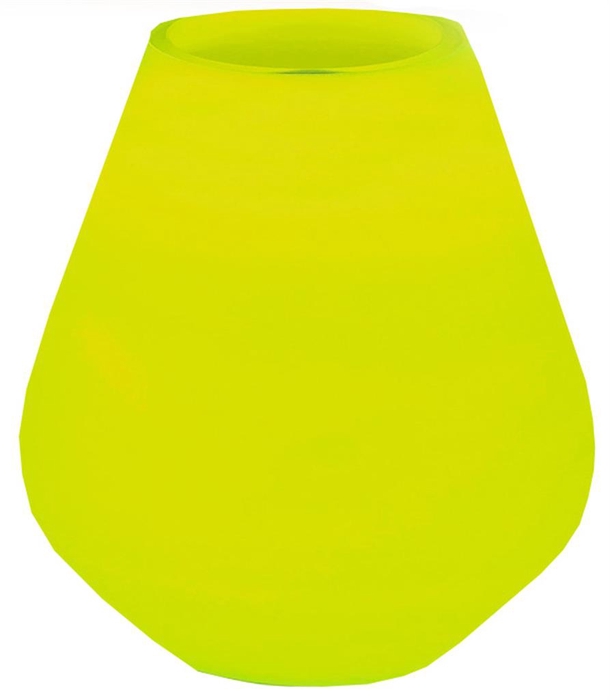 <h4>Tasman Neon yellow Ø18 x H20 cm  H:20 x D:18 /S: Rond</h4>