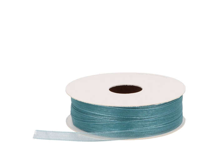Lint Organza 43 Turquoise 50mx7mm Nm