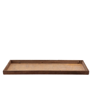 Wood Tray Grey 60x20x3cm