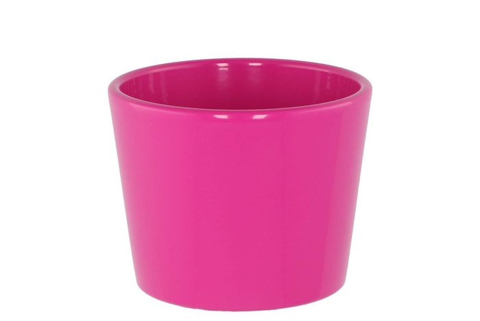 <h4>Keramiek Pot Pink Glans 11cm</h4>