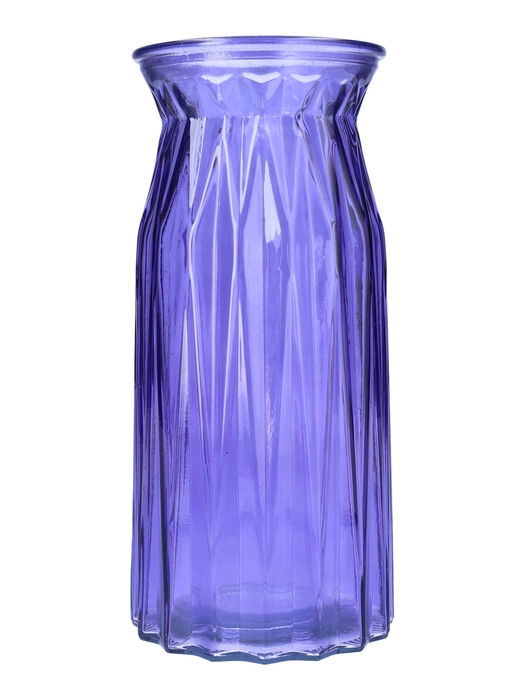 DF02-664122600 - Vase Ruby d10.5/11.5xh24 dark purple