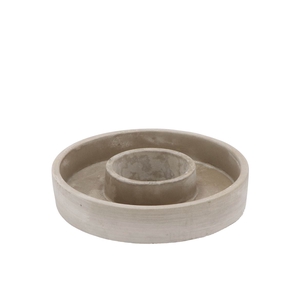 Concrete Ring Grey 20x4cm