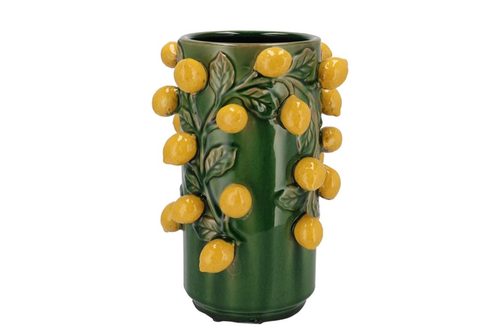 <h4>Fruit Lemon Green Cilinder 21x31cm</h4>
