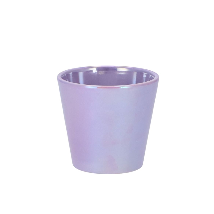 <h4>Daira Pearl Lilac Pot 11x10cm</h4>