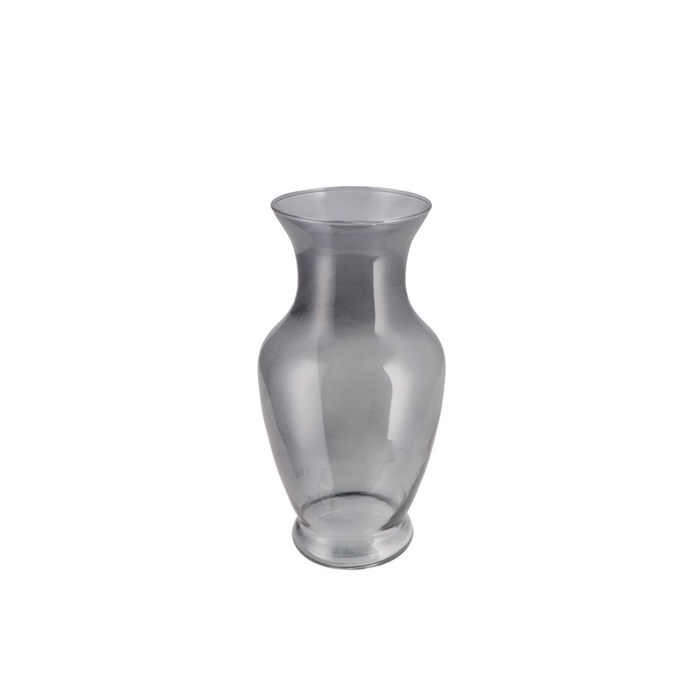 <h4>Mira Smoke Glass Flower Vase 13x13x26cm</h4>