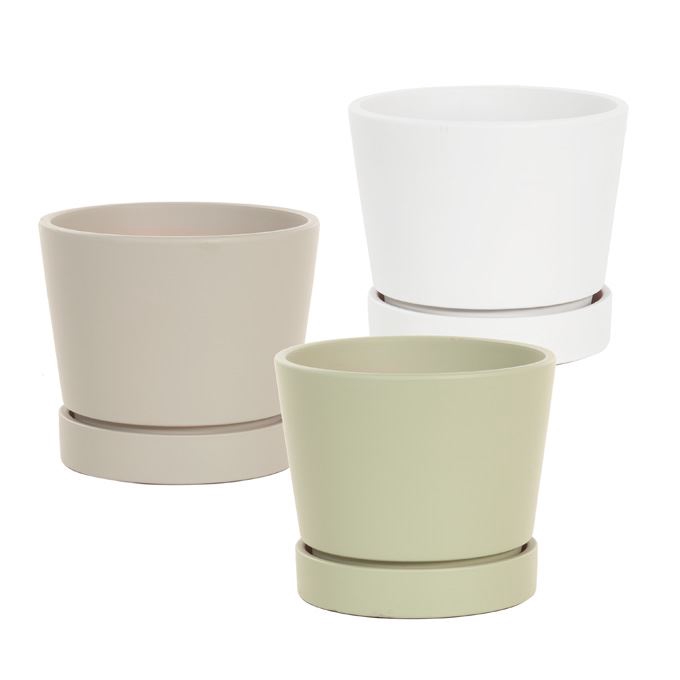 <h4>zw Pot conical ceramic</h4>