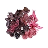 Bouquet mix 40stems per bq frosted pink