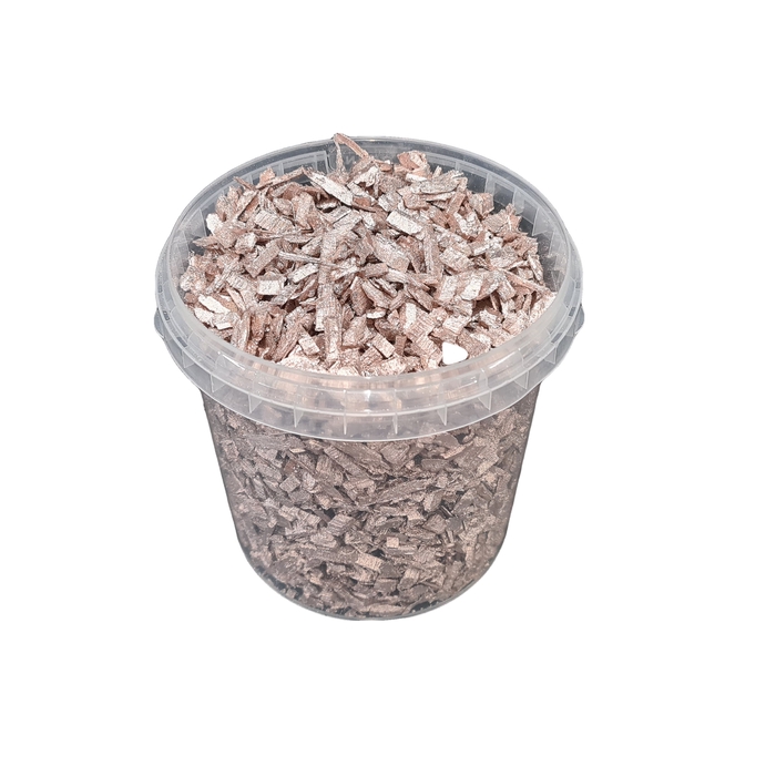<h4>Wood chips 1 ltr bucket Champagne</h4>