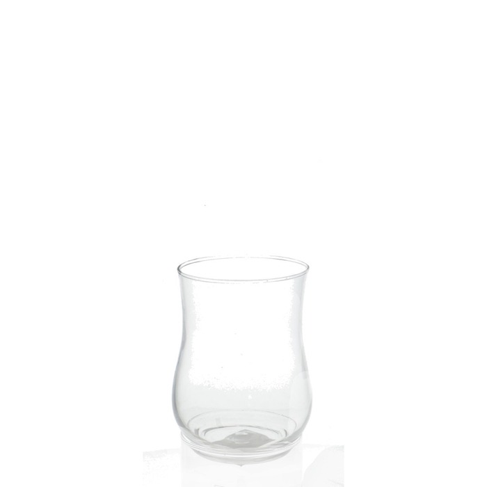 <h4>Glas Windlicht Rosy d09*12.5cm</h4>