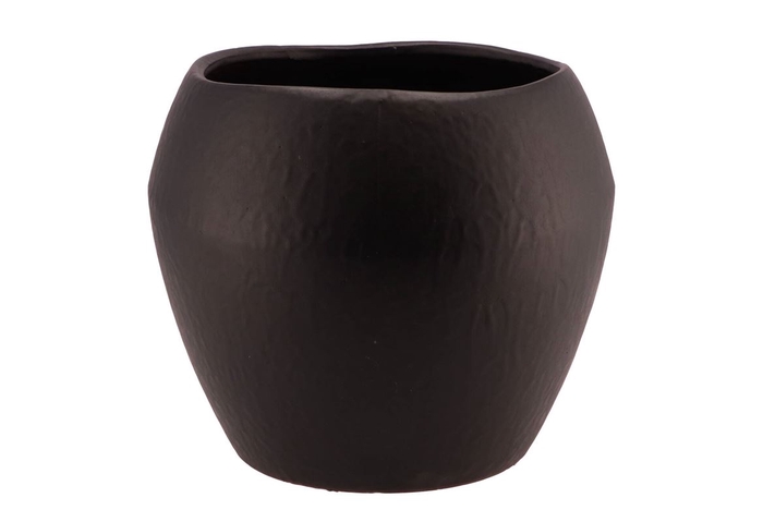 <h4>Amarah Black Pot Sphere Shaded 25,5x22cm</h4>