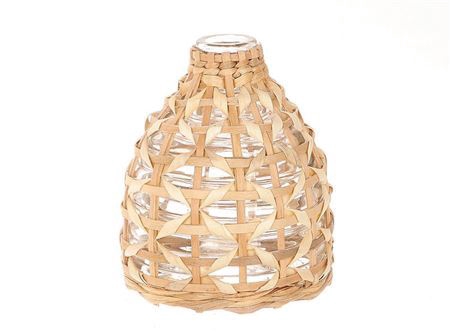 <h4>Deco Vase Wadai Glass H20d16</h4>