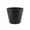 Vinci Matt Black Pot Container 21x19cm