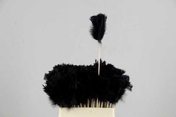 Stick Feather Black 14cm