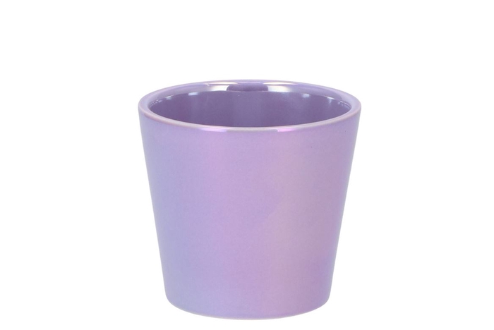 Daira Pearl Lilac Pot 9x8cm