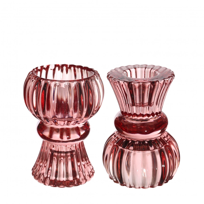 <h4>Homedeco Candle holder Duo d6*8cm</h4>