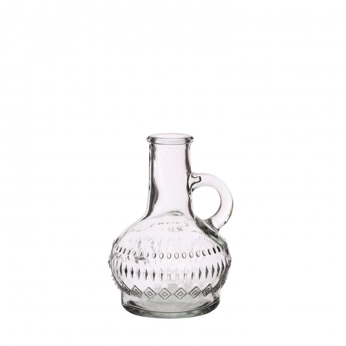 <h4>Glass lille bottle d07 10cm</h4>