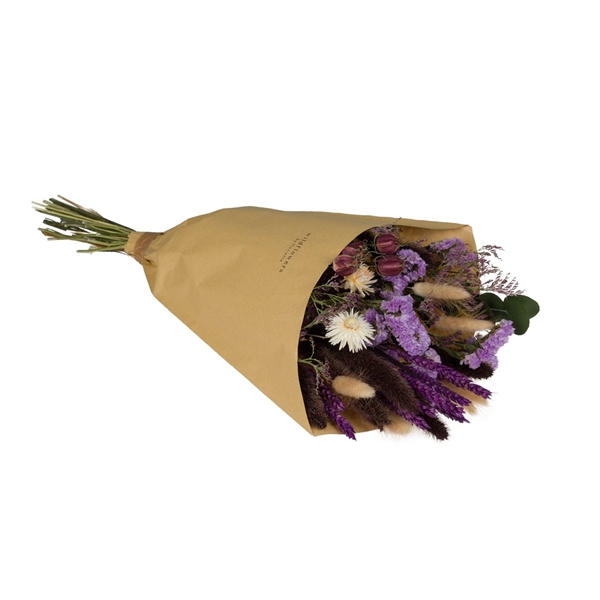 Droogbloemen-Field Bouquet Medium 50cm-Meadow Violet