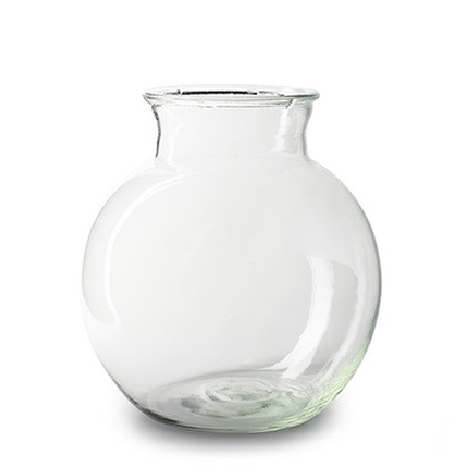 <h4>Glass Ball vase Jeremy d25.5*26cm</h4>
