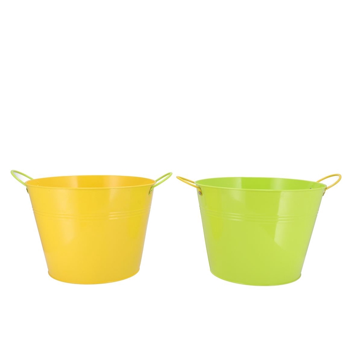 <h4>Zinc Basic Yellow/green Ears Bowl 20x10cm</h4>