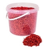 Wood chips 10 litre bucket red
