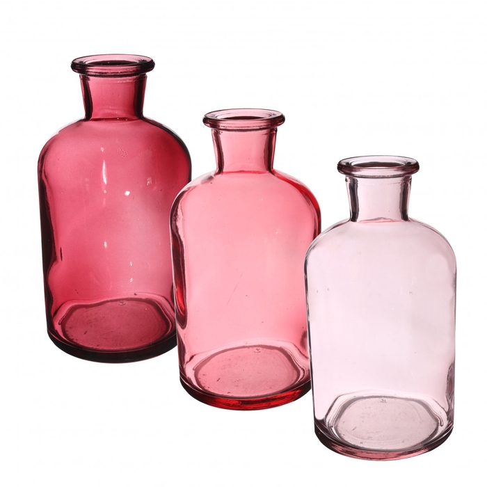 <h4>Glass bottle riga d02/7 12cm</h4>