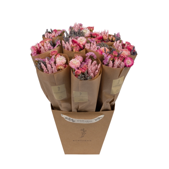 <h4>Dried bouquet pink market</h4>
