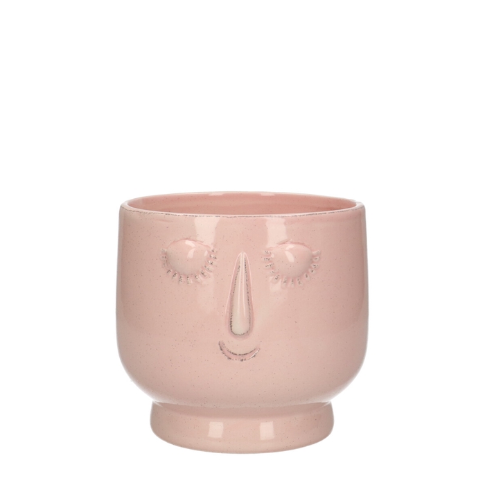 Ceramics Pot/base face d14*12.5cm
