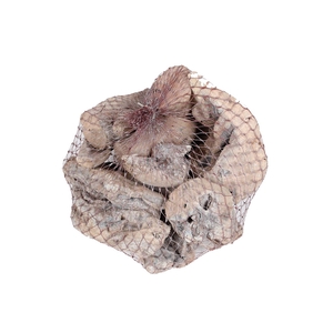 Grape wood 500gram in net frosted white 
