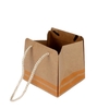 Bag Sporty carton 9,5x8,5xH9,5cm orange