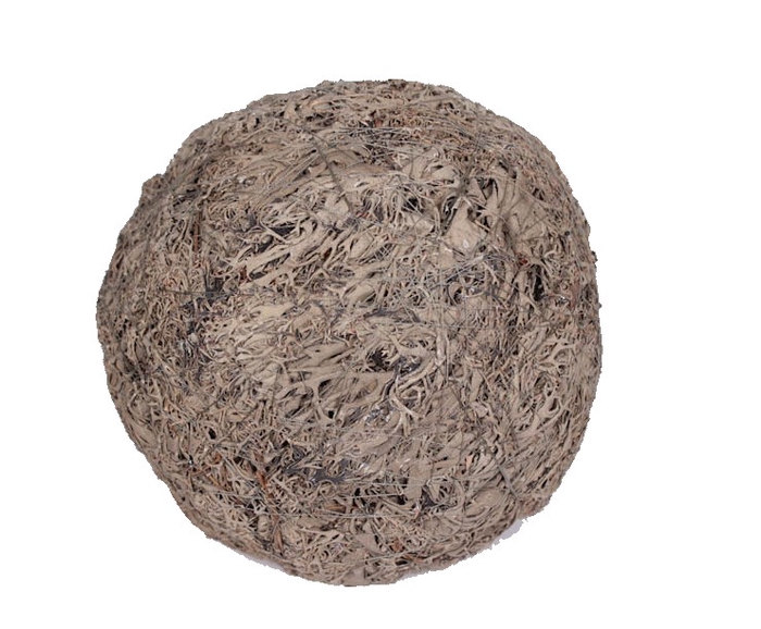 Grey mos ball 30cm natural