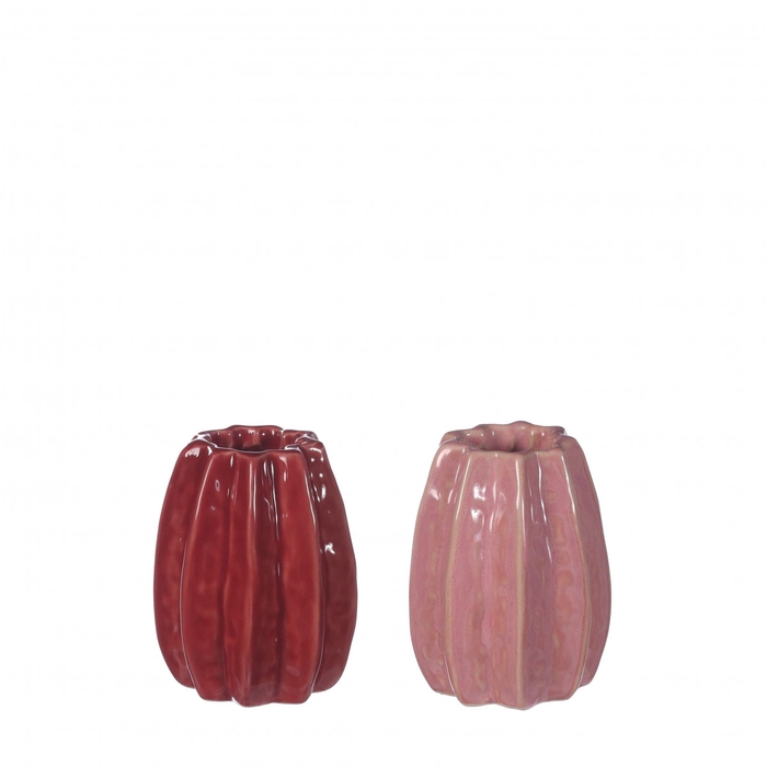 Ceramics Carambola vase d05.5*7cm