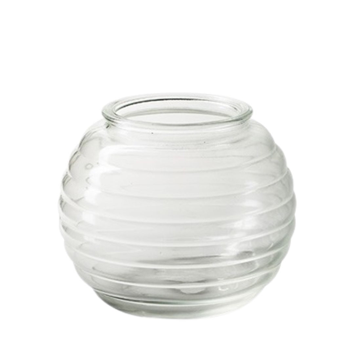 Glass Ball vase Tarzan d16*13cm