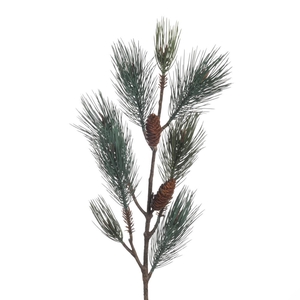 Af Pinus+cones Spr 122cm Green