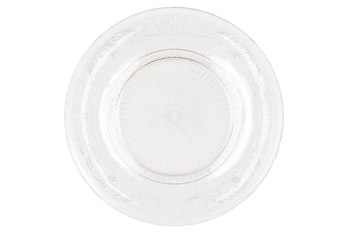 <h4>Glass bowl cake dish 23 5x2 5cm</h4>