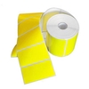 stickers 40x70mm  yellow - role 1000ps.
