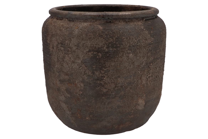 <h4>Batu Grey Pot 40x37cm</h4>