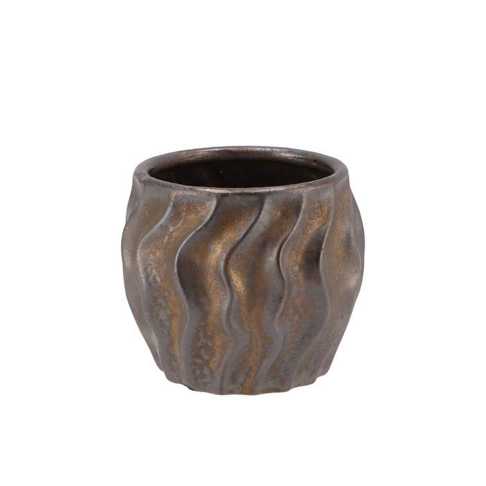 <h4>Karbala Bronze Pot 13x11cm</h4>
