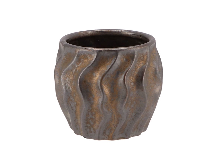 <h4>Karbala Bronze Pot 13x11cm</h4>