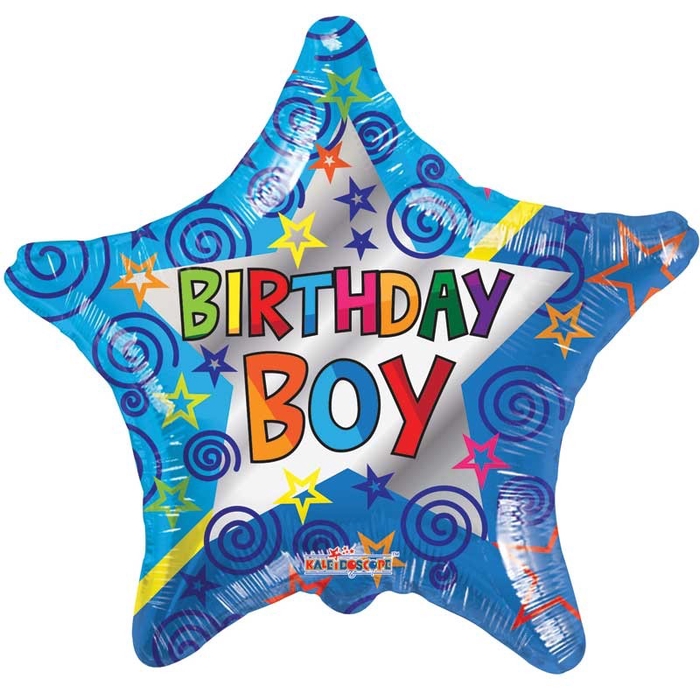 <h4>Party! Ballon Birthday boy 45cm</h4>