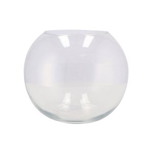 Glass Vase Sphere 25x20cm