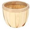 Basket Bando cedar wood Ø16xH13cm natural