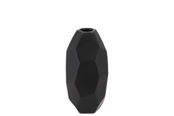 <h4>Jada Black Rock Vase 15x30cm</h4>