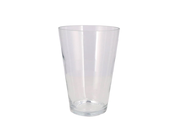 <h4>Glas Vase Conical Coldcut 19x24cm</h4>