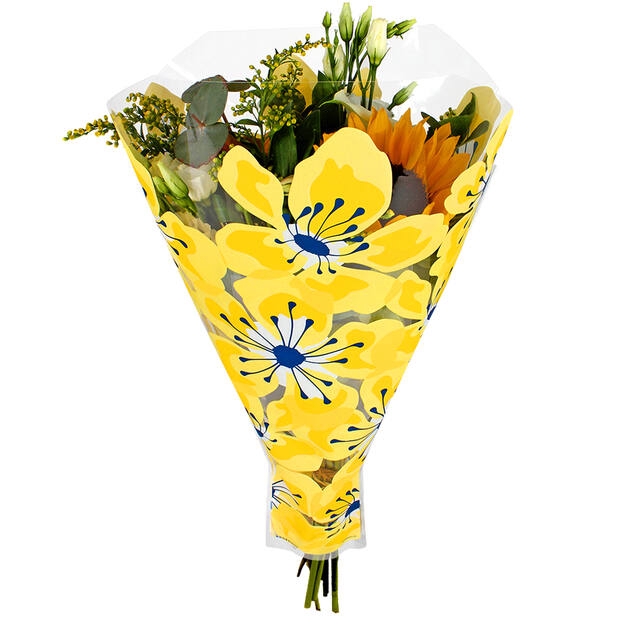 <h4>Sleeves 52x42x12cm OPP35 Floralia yellow</h4>