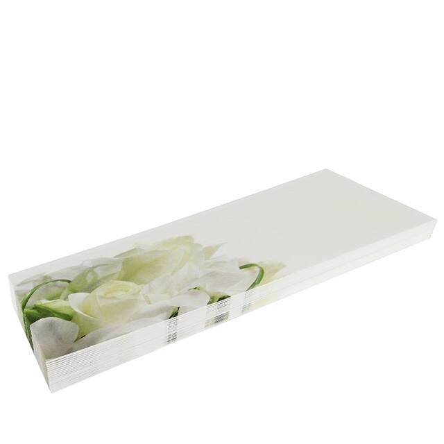 Condolence cards Rose - 20 pack