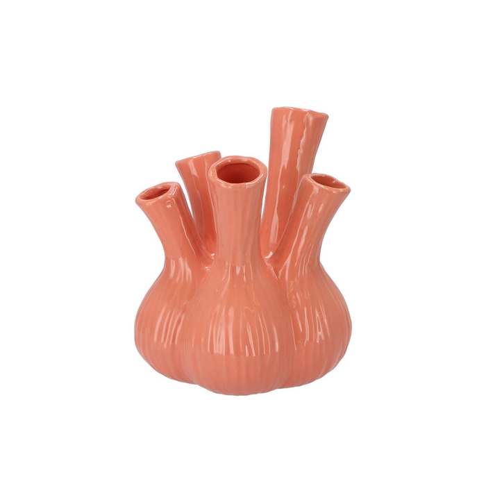 <h4>Aglio Shiny Old Pink Vase 22x28cm</h4>